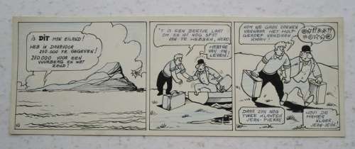 Sleen, Marc - Originele strook (s.65) - Nero - De wortelschieters - (1956) | Catawiki