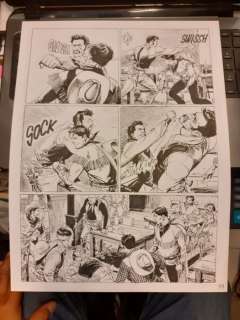 Tex Willer n. 6 - Bruno Brindisi - tavola originale "Coyoteros," - Loose page - (2019) | Catawiki