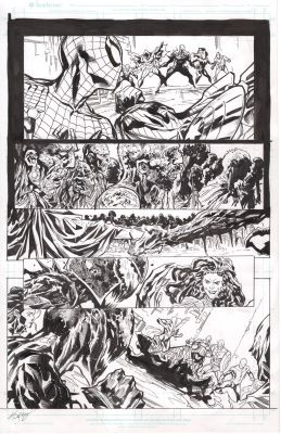 Carnage Black White and Blood #1 page 11 by Ken Lashley | DiTullio Art Collective
