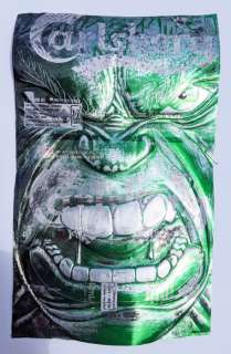 ComicCAN - ORIGINAL Artwork by Chris Duncan/HULK created on a CARLSBERG can - ComicCAN - (2018/2018) | Catawiki