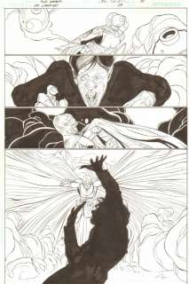 Alex Sanchez - Justice society of america classified - issue 24 pg 14 - great hero action vs vampire