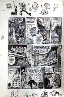 Philippe Vuillemin | « Ramon Lopez  » L’Echo des Savanes  » – Planche originale – Page 11 – Vuillemin | Zic et Bul