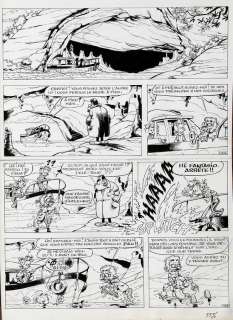 Nic | Spirou et Fantasio, planche n°15 Ã  l’encre de Ch… | Banque Dessinée