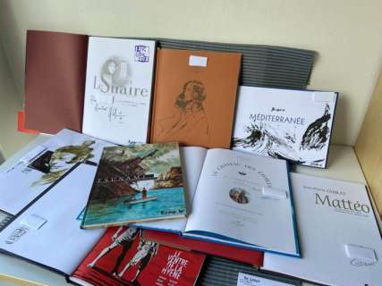 Divers héros - 8 Albums - 7x met (hand)tekening - o.a Urban + Mediterranee + Notre Amérique etc. - Hardcover - First edition - (2011/2019) | Catawiki