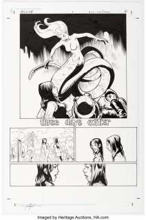 Moline, Karl - Karl Moline and Andy Owens Buffy The Vampire Slayer: Willow Story Page 6 Original Art (Dark Horse, 2009)....