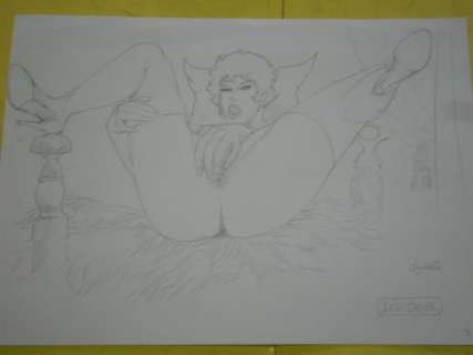 Leone Frollo - original illustr. "Lili’ Devil" - Loose page | Catawiki