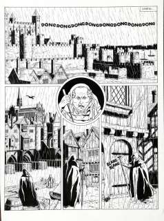 Chaillet | Vasco, planche n°1 Ã  l’encre de Chine de l’épis… | Banque Dessinée