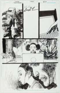 Cowan, Denys | Denys Cowan and Bill Sienkiewicz Deathstroke #11 Story Page 19 Original Art (DC, 2017).... | Heritage