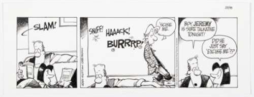 Borgman, Jim | Jerry Scott and Jim Borgman Zits Daily Comic Strip Original Art dated 2-5-98 (King Features Syndicate, 1998).... | Heritage