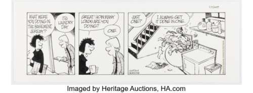 Jerry Scott and Jim Borgman Zits Daily Comic Strip Original Art dated 2-7-09 (King Features Syndicate, 2009). | Heritage