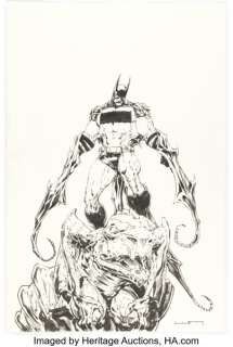 Liam Sharp Absolute Batman #1 Variant Cover Original Art (DC, 2024). | Heritage