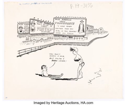 Arnold Roth Help! #26 "The Beauty Contest" Illustrations Original Art Group of 13 (Warren, 1965). (Total: 13 Original Art) | Heritage