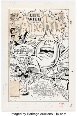 Rex Lindsey Life with Archie #270 Cover Original Art (Archie, 1989). | Heritage