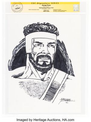 George Pérez - Hercules Sketch CGC Signature Series Original Art (2021-22). | Heritage