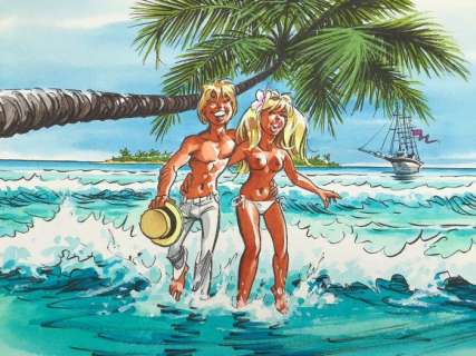 Dany - Dessin original couleur - Olivier Rameau et Colombe | Catawiki