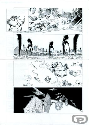 Olivier Vatine | Niourk Volume 3, Page 37 - Original Art by Olivier Vatine | Pulp’s Art