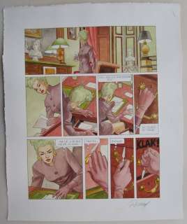 Renaud, Denauw - Originele pagina in kleur (p.30) - Venus H 3 - Wanda - (2008) | Catawiki