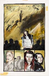 Kent Williams | DESTINY #1 Oversize Art | Black Line Fever