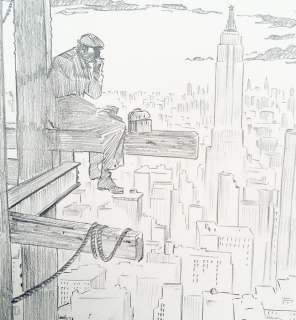 Giant T1 - Pencil sketch for original cover - (2017) | Catawiki