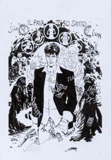 Lot 101 - LOLA AIRAGHI, DYLAN DOG - ILLUSTRATION