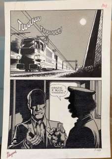 Lo Sconosciuto n. 3 - Tavola Originale - Loose page | Catawiki