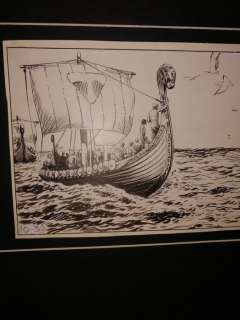 Kresse, Hans G. - Originele tekening - Eric de Noorman - De witte raaf - (1955) | Catawiki