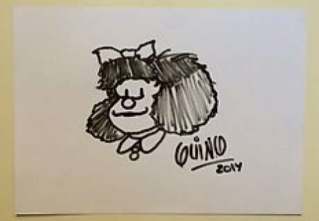 Quino - Original drawing - Mafalda - (2014)
