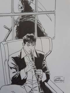 Dylan Dog - Luca Raimondo - illustrazione originale "Dylan e la Morte" - Loose page - First edition - (2020) | Catawiki