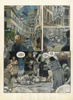 *Enki Bilal Né En 1951 La Trilogie Nikopol - Tome 1 La Foire Aux Immortels Encre de Chine, Gouache Et Crayon Pour La Planch... | La Trilogie Nikopol - tome 1 | Artcurial