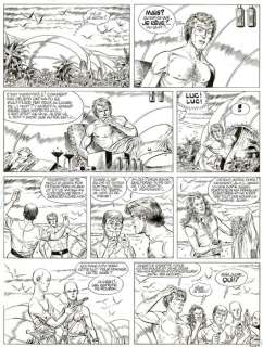 Paape, Eddy - Planche originale Ã  l’encre de chine - Luc Oriënt T15 - Roubak, Ultime espoir - Loose page - (1983) | Catawiki