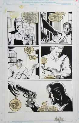 Mick Gray | PUNISHER –  » WAR ZONE  » – issue 15 – Page 7 | Zic et Bul