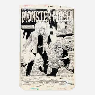 John Byrne and Al Gordon, Fantastic Four #274 Story Splash Page 7 Original Art (Marvel Comics, 1984) | Landry Pop Auctions