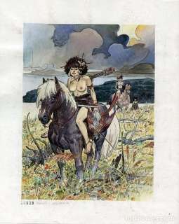 Portada Original de Alfonso Font - Lancio Story Año XX, n.22 - Año 1994