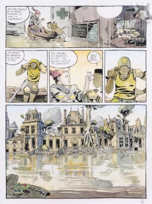 MERWAN (Merwan Chabane, né en 1978) - Lot 139 - Mécanique Céleste, planche 25.