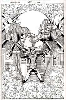 Patrick Scherberger - marvel adventures spider-man #14 cover (2011)