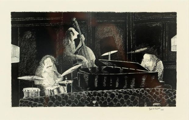 Lot 3483 - SEMPÉ, JEAN-JACQUES: Das Trio. | misc / divers