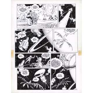 Bogusław Polch FUNKY KOVAL "Bez oddechu" !!! Oryginalna plansza | Polish Comic Art