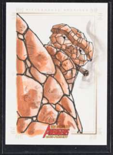 2006 Rittenhouse The Complete Avengers 1963-Present - The Thing by Unknown Artist - Sketch Card | Heritage