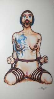 Stefano Mazzotti - disegno originale prova per Albo "BD Bondage & Discipline - Loose page - First edition | Catawiki