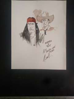 Tex - S. Tisselli - illustrazione originale - Loose page | Catawiki