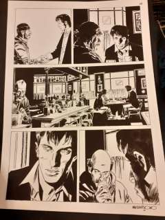 Dylan Dog Color Fest - C. Mastantuono - tavola originale "La sposa del diavolo" - Loose page - (2009) | Catawiki