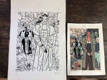 Torres, Daniel - Original drawing + original colour - Saxxon 6 - (1985) | Catawiki