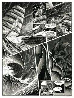 Andreas - CROMWELL STONE Encre de Chine pour la planche 27 de l‘album 44x33