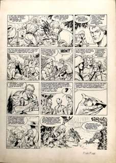 Paape, Eddy - Planche originale - Luc Orient T.2 - Les Soleils de Glaces - (1969) | Catawiki