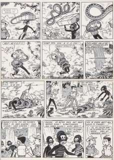 Mau (Bob) | Pits & Kaliber, planche n°15 Ã  l’encre de Ch… | Banque Dessinée