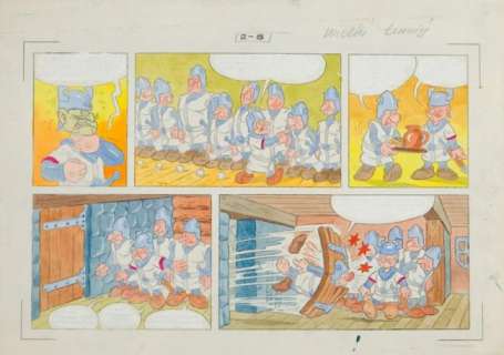 Janusz Christa (1934 - 2008) "Kajko & Kokosz" - Great