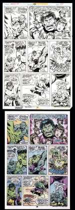 Sal Buscema | Incredible Hulk #196 Original art | ArchAngels