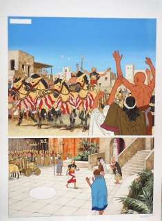 Jeronaton - Planche originale couleur - L’Éternel voyage - (1985) | Catawiki