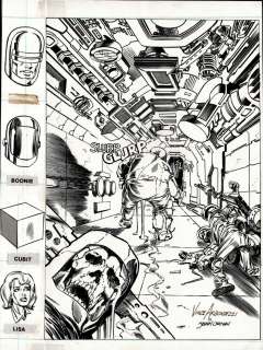 Jerry Ordway, Vince Argondezzi - next man #5 cover (1985)