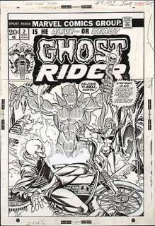 GHOST RIDER-1973 Issue #2 Cover | ComicConnect